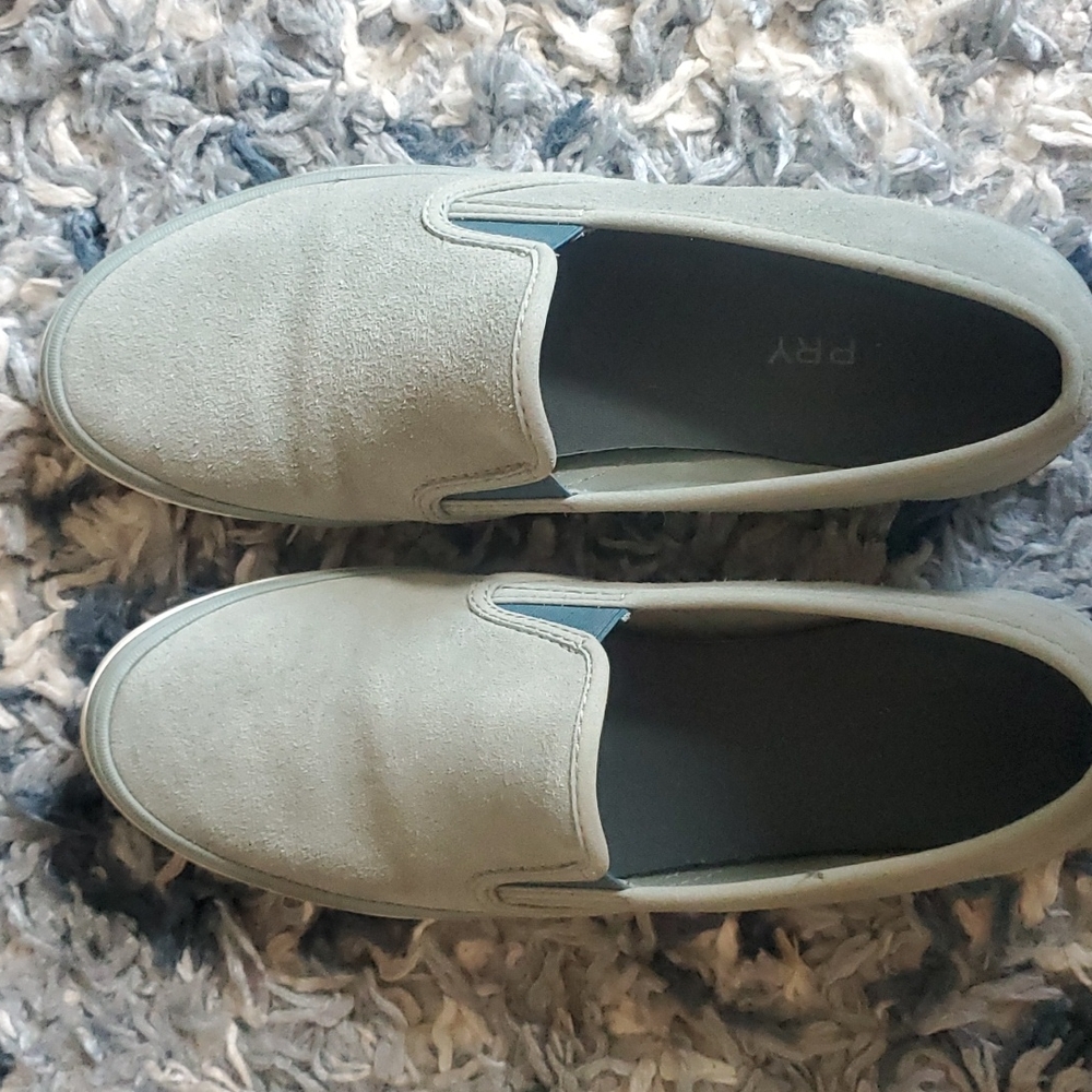 Worn shoes